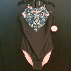 Girls One piece bathing suit